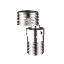 5cm Adjustable Stainless Steel Swivel Ball Joint Elbow Connector for Shower Faucet
