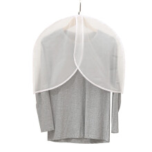 Lot de 10 housses anti-poussière PEVA demi-corps pour vêtements - Protection pour armoire L