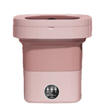 Folding Washing Machine Portable Small Washing Machine Underwear Cleaning Machine 8L (US Plug)