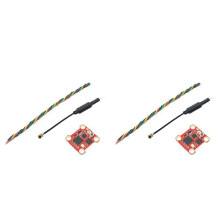 2X 5.8G 400mW VTX 40CH Analog Video Transmitter Adjustable Power VTX Support TBS Protocol for FPV RC Drone