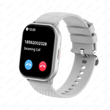 Smart Watch Men Women Heart Rate 2.01 Inch AMOLED Screen Waterproof Bluetooth Call Sports Smart Watch For iOS Android