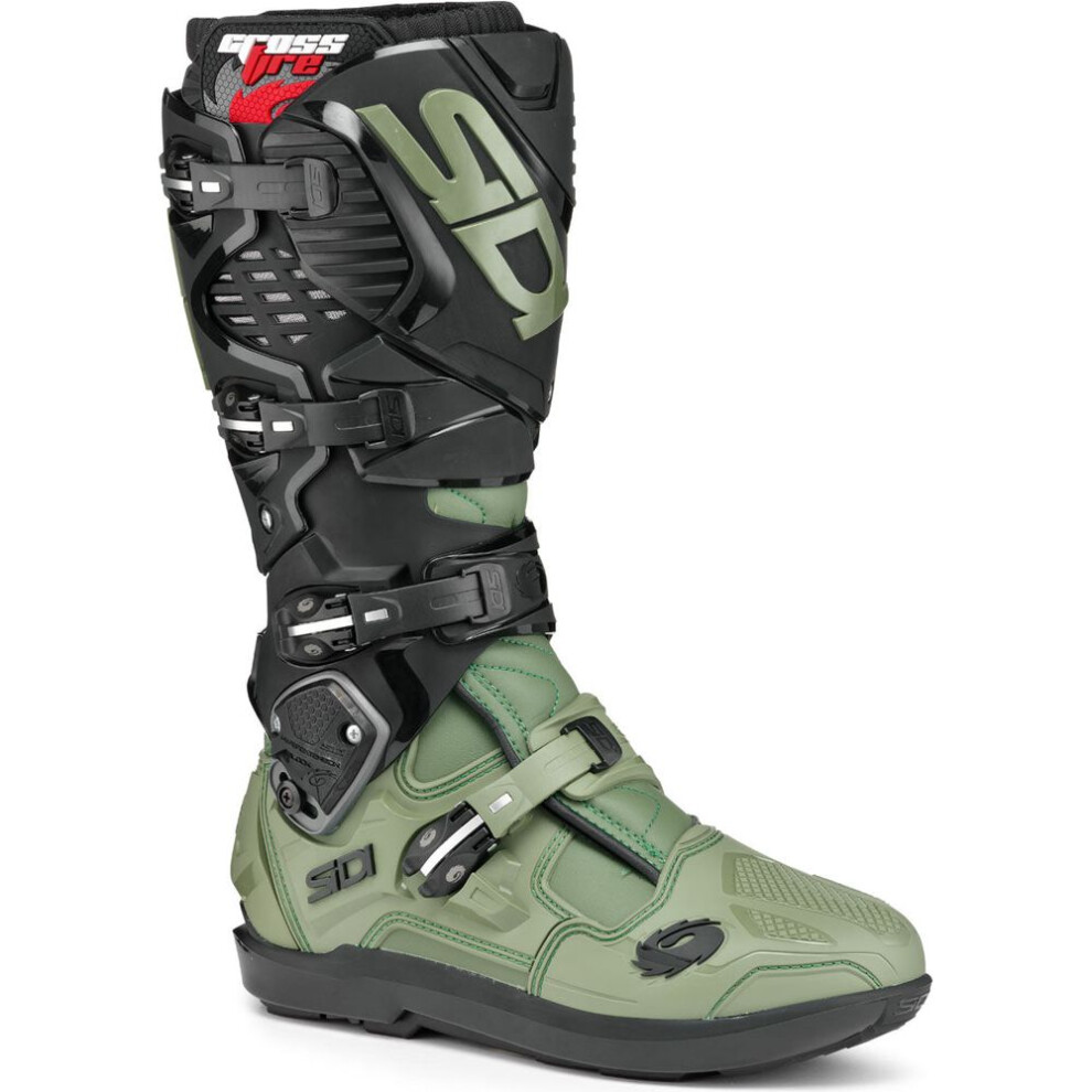 (Eu 42) Sidi Crossfire 3 Srs Ce Boots Army / Black 8017732592392