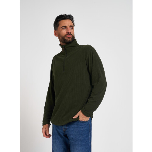 JACK PYKE JACK PYKE Lightweight Fleece Top Green 3X-Large 2