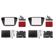 2X IPS V4.2 Pre-Laminated Screen MOD Kits for Game Gear Highlight Brightness Backlit LCD Screen for GG Console