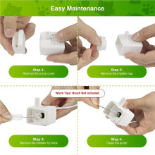 2X Cat Water Fountain Pump, JY-830 Replacement Pump for Stainless Steel Pet Water Fountain, USB Pump for Adjustable