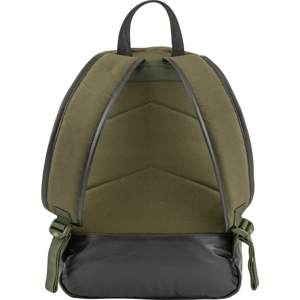 Jack Pyke Heavy Cotton Canvas Bag Back Pack Green