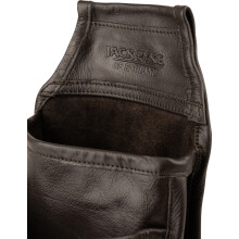 JACK PYKE Leather Cartridge Belt Pouch Dark Brown