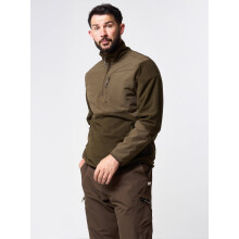 JACK PYKE Rannock Fleece Pullover Dark Olive X-Large