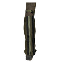JACK PYKE Zip and Buckle Fastening Highline Waterproof Leg Gaiters Green
