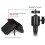 2X Hose Desktop Webcam Stand Adjustable Metal Desk Tripod Streaming Support with Sturdy Mount Base 8