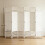 Homcom HOMCOM 6 Panel Folding Room Divider, Freestanding Privacy Screen, White 3