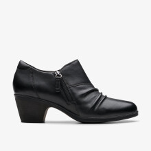 (Standard, 6.5 (Adults')) Emily2 Braley Black Leather