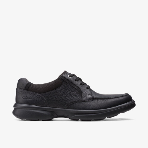 Clarks Bradley Vibe Blk Tumbled Lea