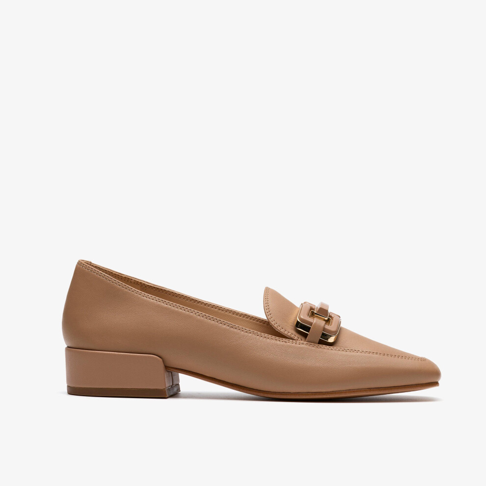 Clarks (Standard, 3 (Adults')) Seren30 Easy Praline Leather