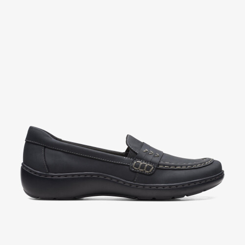 Clarks Cora Ashly Black Leather