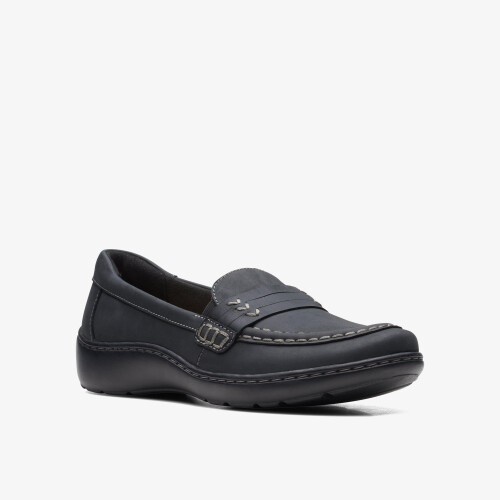 Clarks Cora Ashly Black Leather 2