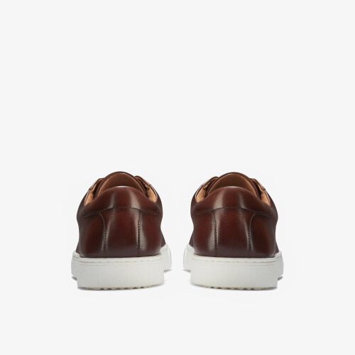 Clarks Lockton Lace Tan Leather