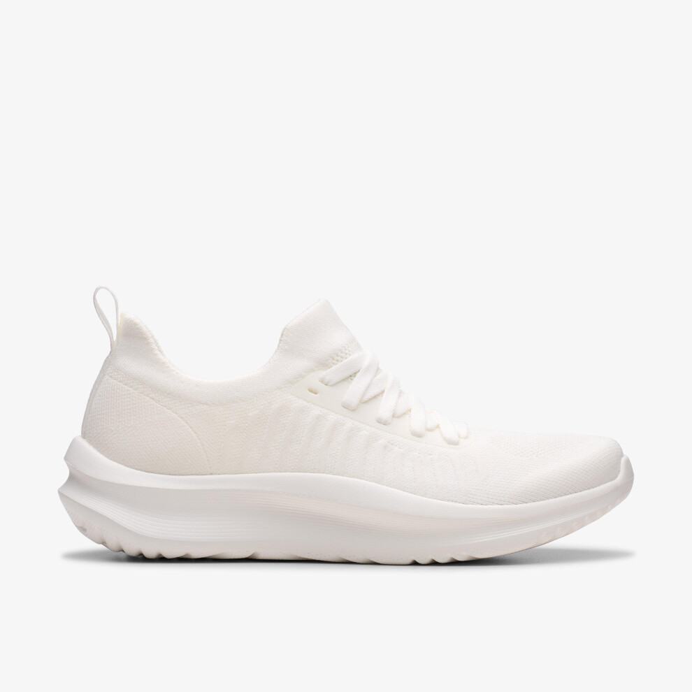 Clarks Solevana Lace White