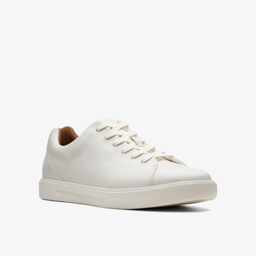 Clarks (Standard, Not Specified) Un Costa Lace White Leather 2