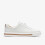 Clarks (Wide, 3 (Adults')) Un Maui Lace White Leather 1