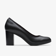 (Standard, 7 (Adults')) Bayla Carly Black Leather
