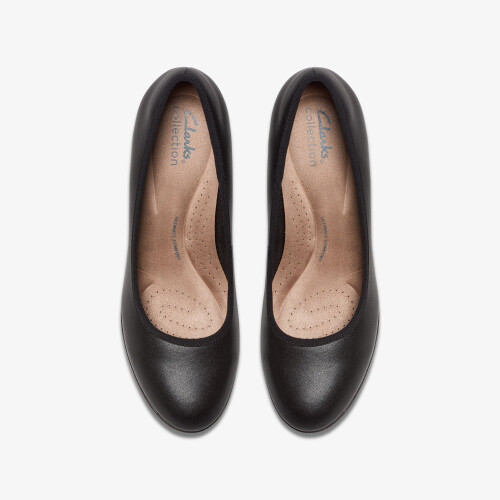 Clarks Bayla Carly Black Leather