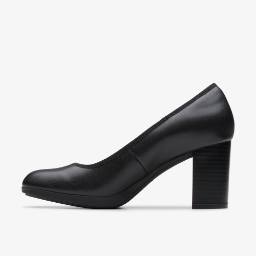 Clarks Bayla Carly Black Leather 1