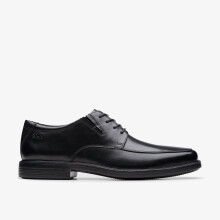 (Wide, 8.5 (Adults')) Cosgrove Apron Black Leather