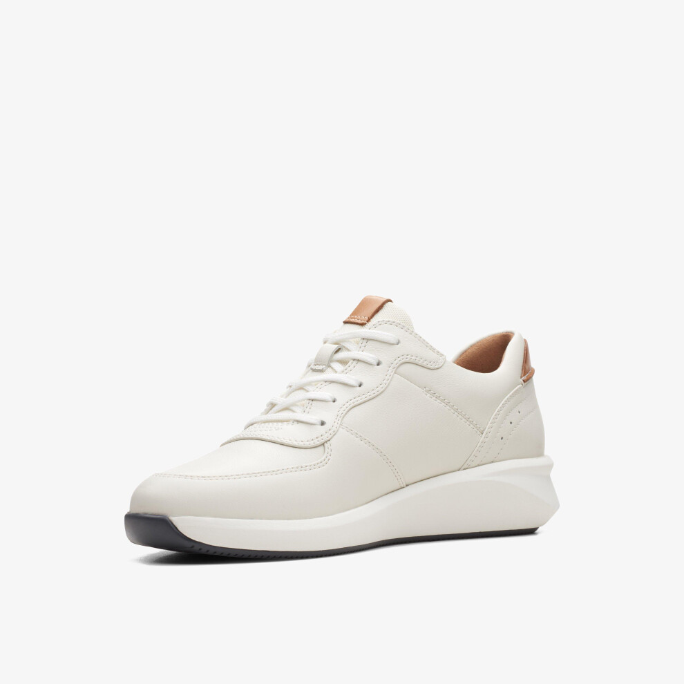 Clarks Un Rio Sprint White Combi Lea