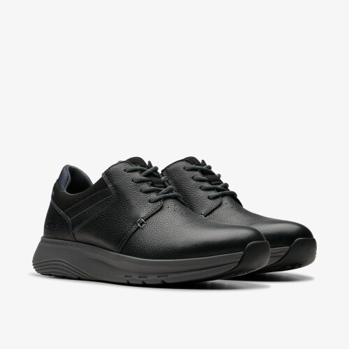 Clarks Motion Trek PT Black Leather 2
