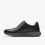 Clarks (Standard, 10.5 (Adults')) Motion Trek PT Black Leather 2