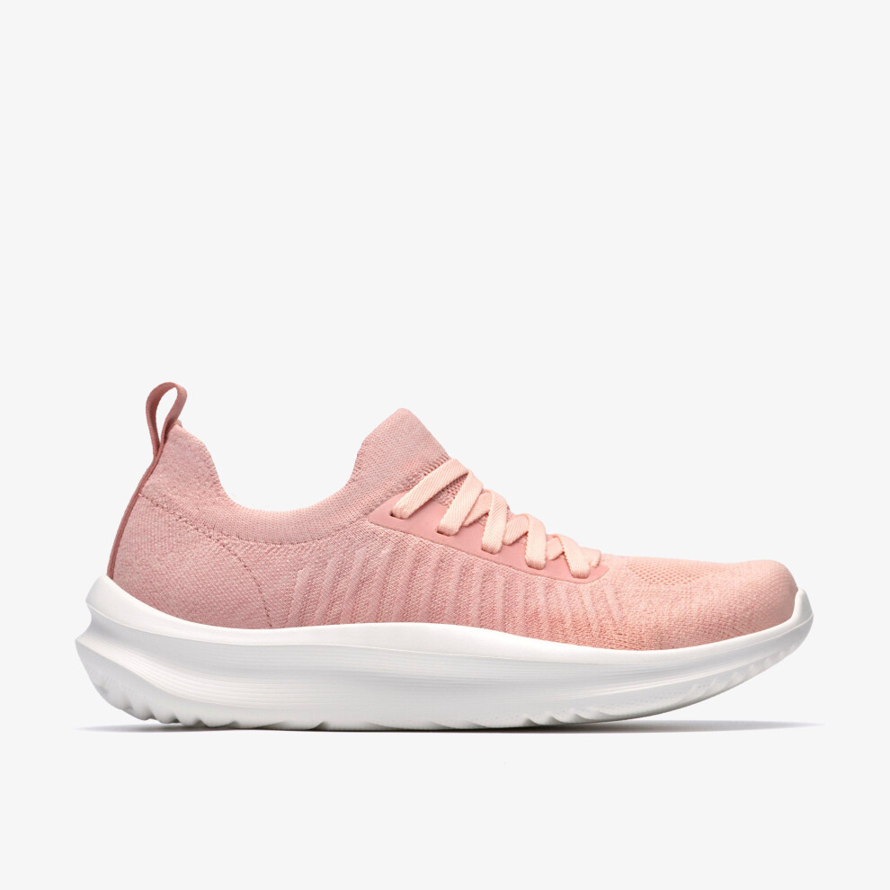 Clarks (Standard, 4 (Adults')) Solevana Lace Dusty Pink