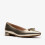 Clarks (Standard, 3 (Adults')) Natalyn Trim Gold Metallic 4