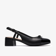 Iridessa Sling Black Leather