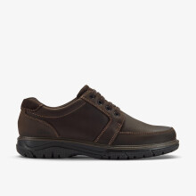 (Wide, 6 (Adults')) Renzo Lace Dark Brown Lea