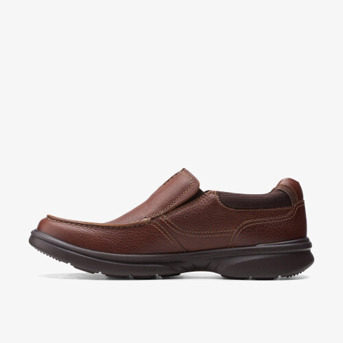 Clarks (Wide, 8.5 (Adults')) Bradley Free Tan Tumbled 1