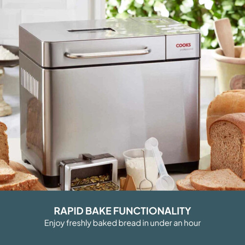 Cooks Professional Cooks Professional Bread Maker with Fruit and Seed Dispenser 2