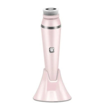 ICB Elektrische Gesichtsreinigungsbürste 3-Stufen, wasserdicht, Sonic Face Washer & Silikon-Reinigungsmassagegerät, Pink