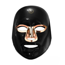 Masque facial LED à lumière rouge pour soin anti-âge – Réduction des rides et des ridules, amélioration de l’éclat de la peau