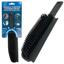 Pet Hair Remover Rubber Brush & Mirror Squeegee