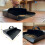 Large Metal Dustpan Hooded Design With Handle 8