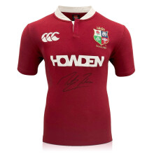 Martin Johnson Signed British And Irish Lions Classic 2025 Rugby Shirt