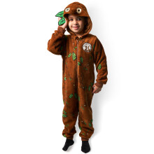 (6-7 Years) Gruffalo & Friends Onesie (Unisex Kids Brown)