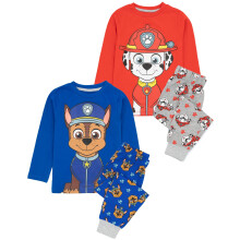 (4-5 Years) Paw Patrol Long Sleeve Long Leg Pyjama Set (Boys Blue)
