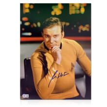 William Shatner Signed Star Trek Photo