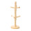 2Pcs 6 Hook Peg Wooden Hanging Cup Coffee Mug Tree Rack Holder Kitchen Storage 5