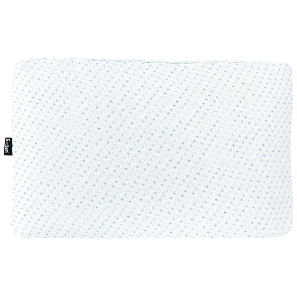 Photos - Pillow Beliani Bed  MUIR Low Memory Foam 55 x 35 cm White 