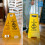 Wet Floor Sign Warning with Caution Wet Floor 3