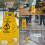 Wet Floor Sign Warning with Caution Wet Floor 7