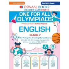 Oswaal One For All Olympiad Previous Years Solved Papers Class7 Englis